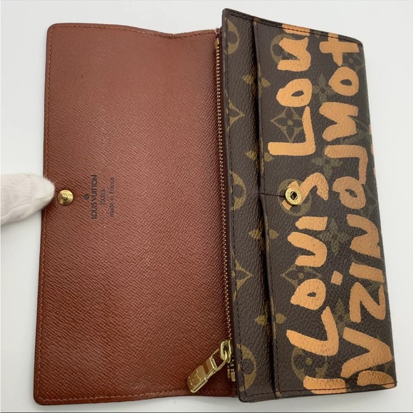 Louis Vuitton Stephen Sprouse Graffiti Sara Wallet w/ box - EUC - Picture 4 of 15